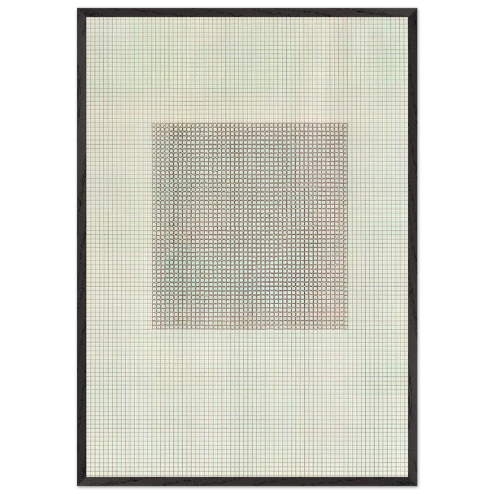 UNTITLED 1967 N2 - Eva Hesse 70x100 cm / 28x40 inches Framed Art Print – Black Wooden Frame