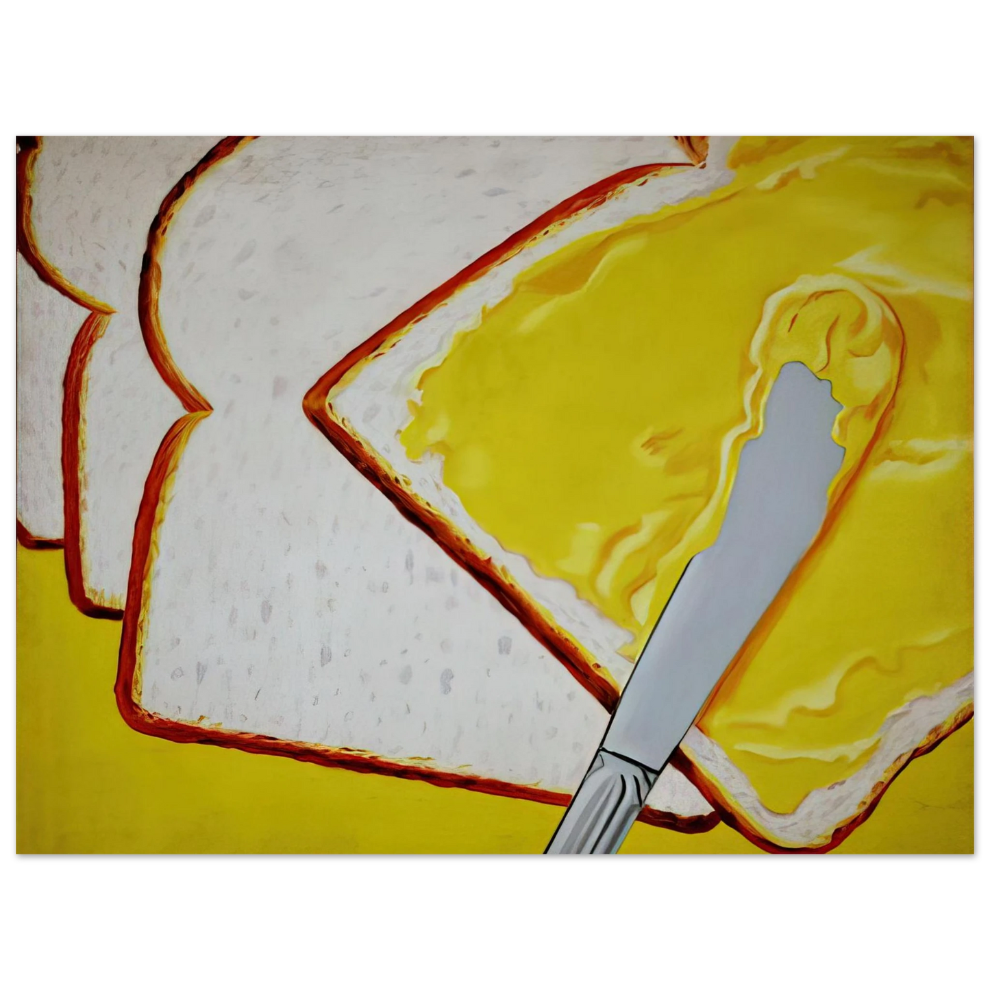 James Rosenquist - White Bread Fine Art Poster - Default Title