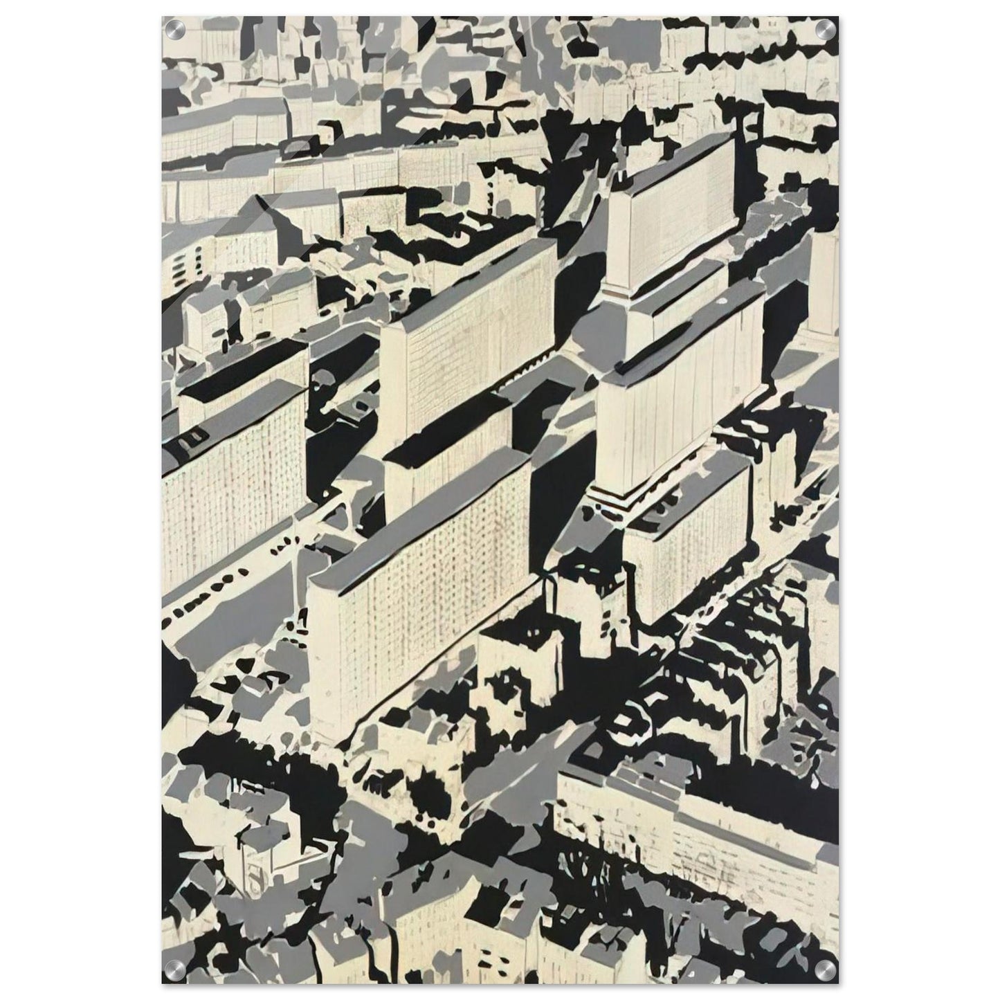 OWNSCAPE HA 1968 - Gerhard Richter Acrylic Print - 70x100 cm / 28x40″ inches