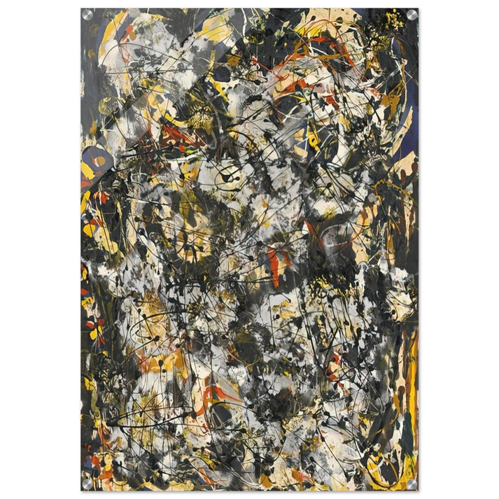 NUMBER 4 1951 - Jackson Pollock Acrylic Print - 70x100 cm / 28x40″ inches
