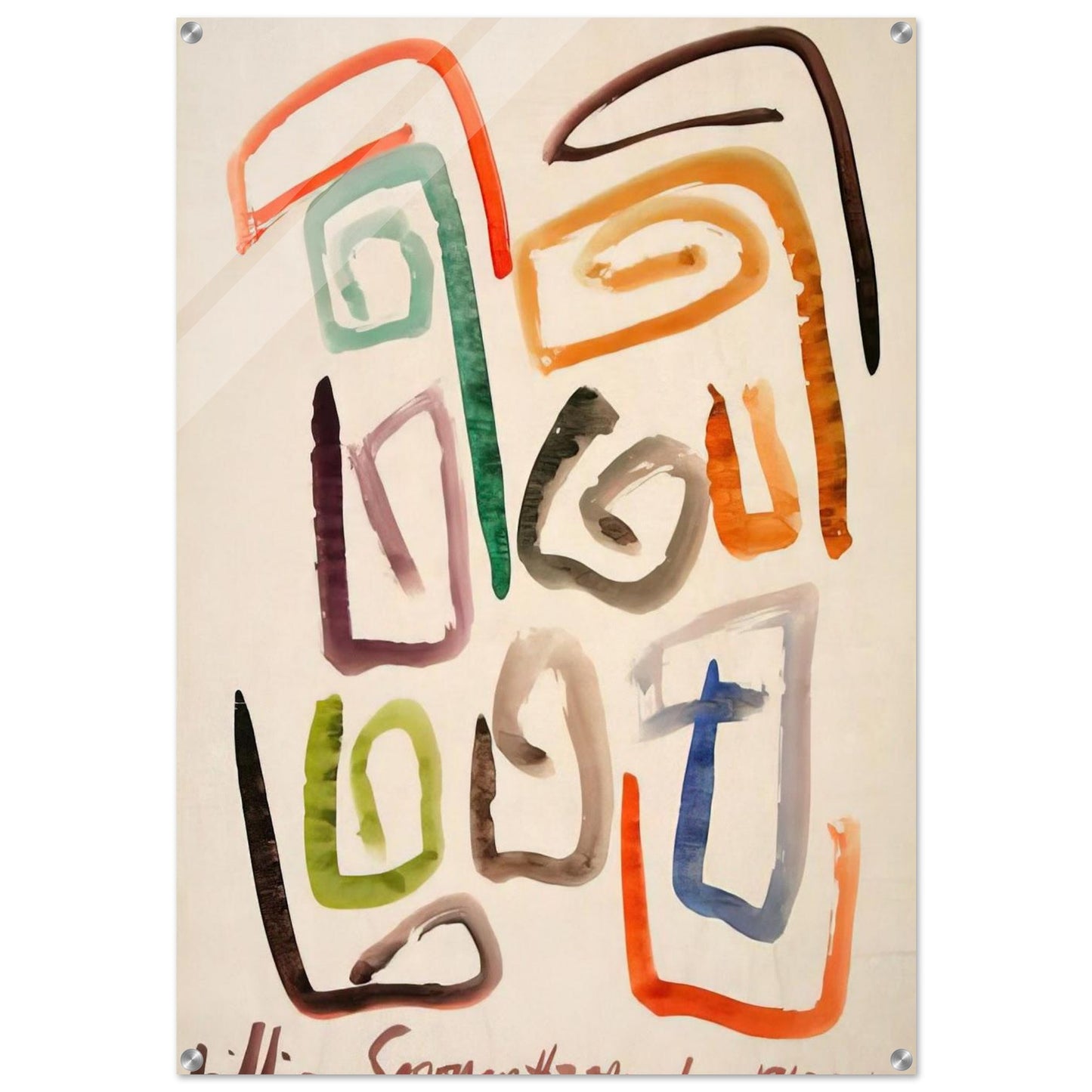 #3 March 10, 1963 NYC - 1963 - William Saroyan Acrylic Print - 70x100 cm / 28x40″ inches | William Saroyan Wall Art | William Saroyan Prints