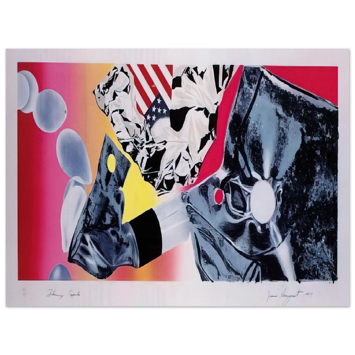 James Rosenquist - Flamingo Capsule 75x100 cm / 30x40inches Fine Art Poster
