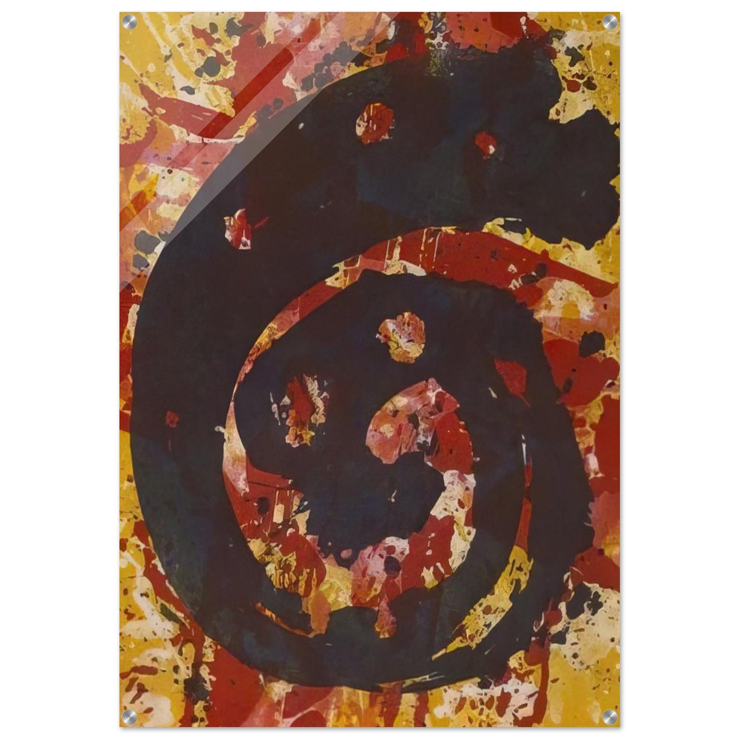 Untitled L. I48; SFE-015 - Sam Francis Acrylic Print - 70x100 cm / 28x40″ inches