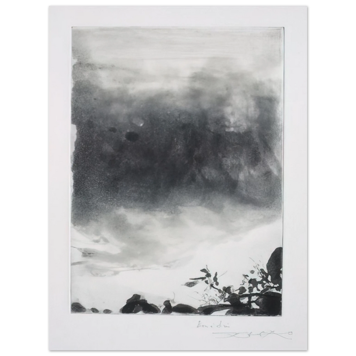 Zao Wou-Ki - PROUSTIANA 1991 75x100 cm / 30x40inches Fine Art Poster