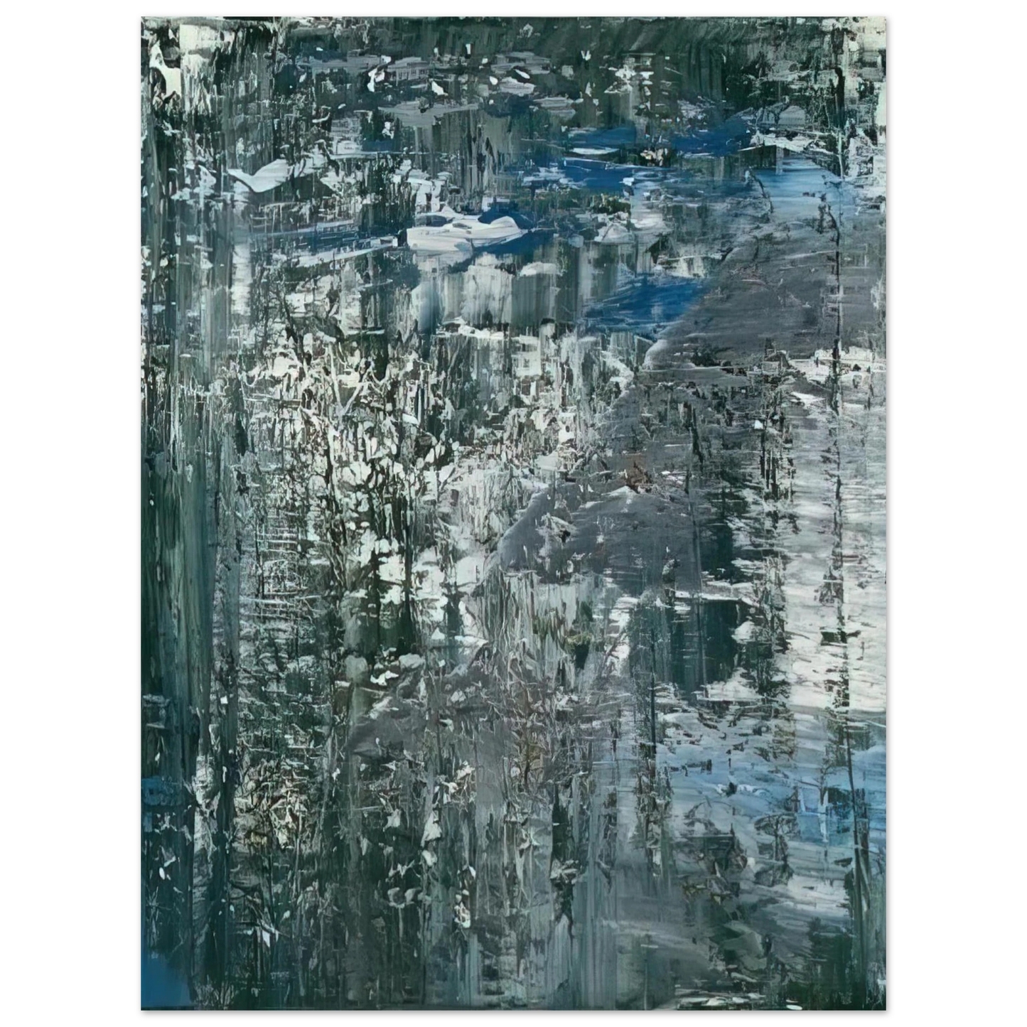 Gerhard Richter - ICE 4 Fine Art Poster - Default Title