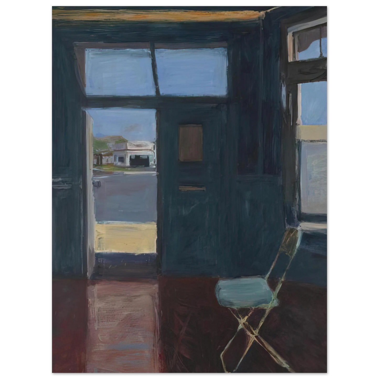 Richard Diebenkorn - Interior with Doorway Fine Art Poster - Default Title