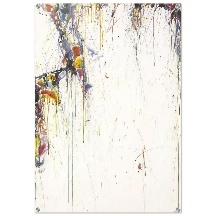 Japan Line Series No. 1 Composition - Sam Francis Acrylic Print - 70x100 cm / 28x40″ inches