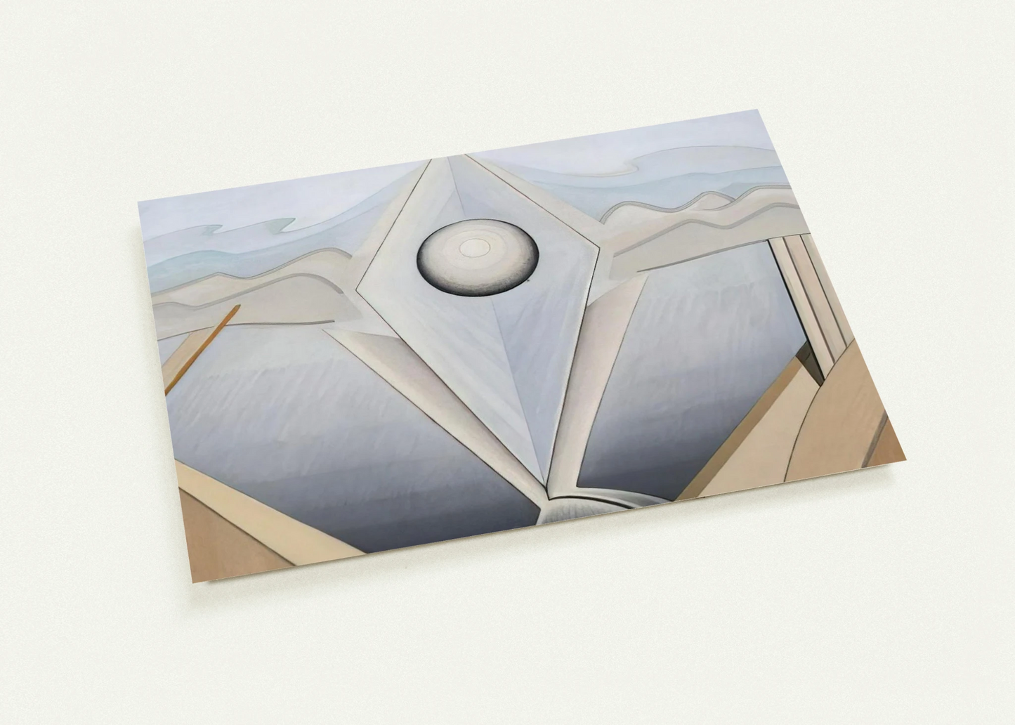 Abstract Painting #98 - 1938 By Lawren Harris Pack of 10 Post Cards | Lawren Harris Post Cards | A6 (10.5 x 14.8 cm) - 4.1 x 5.8 inches