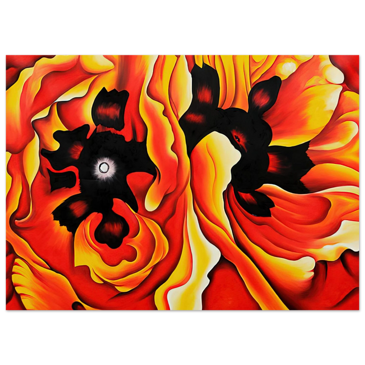 Georgia O'Keeffe - Oriental Poppies II Fine Art Poster