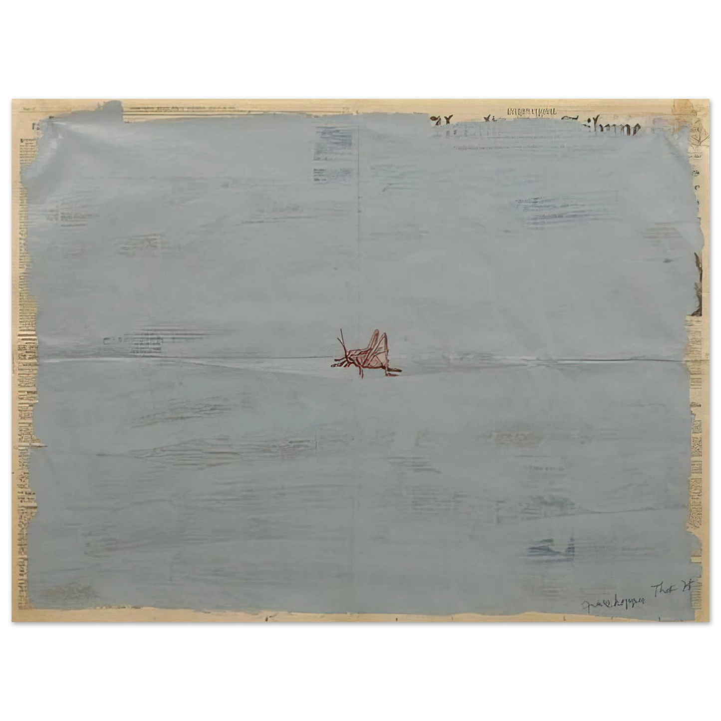 Paul Thek - Grasshopper - 1975 Fine Art Poster - Default Title