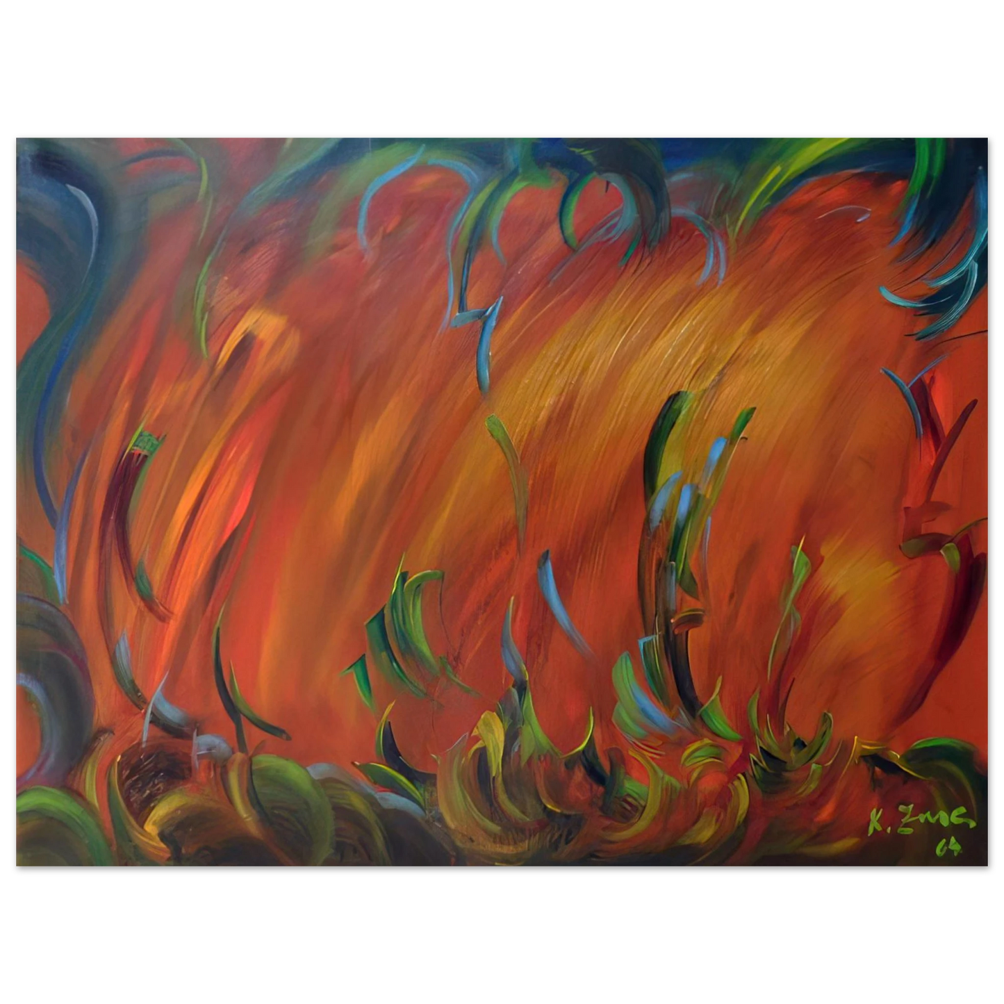 Konrad Zuse - Evening Fine Art Poster - Default Title