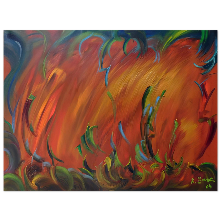 Konrad Zuse - Evening 75x100 cm / 30x40inches Fine Art Poster