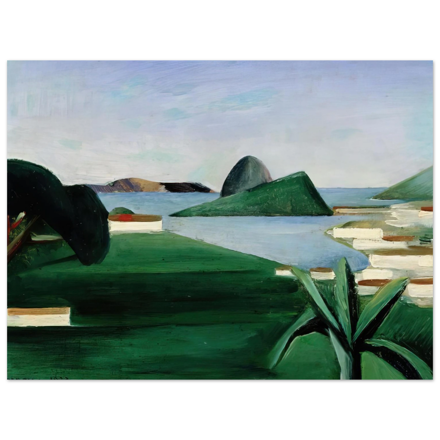 Tarsila do Amaral - Rio de Janeiro Fine Art Poster - Default Title