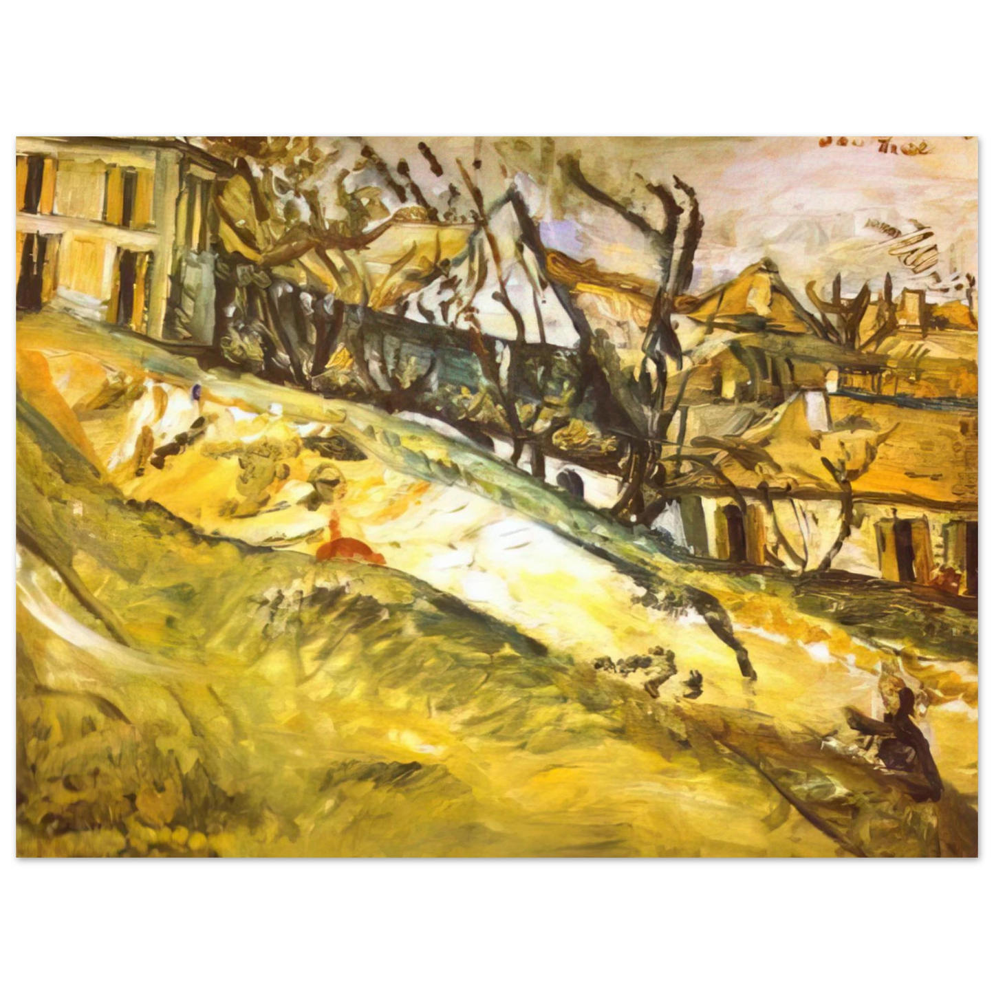 Chaim Soutine - LANDSCAPE 1 Fine Art Poster - Default Title
