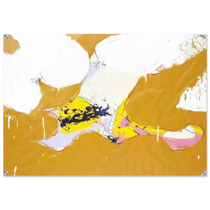 Round About - 1973 - Norman Bluhm Acrylic Print - 70x100 cm / 28x40″ inches