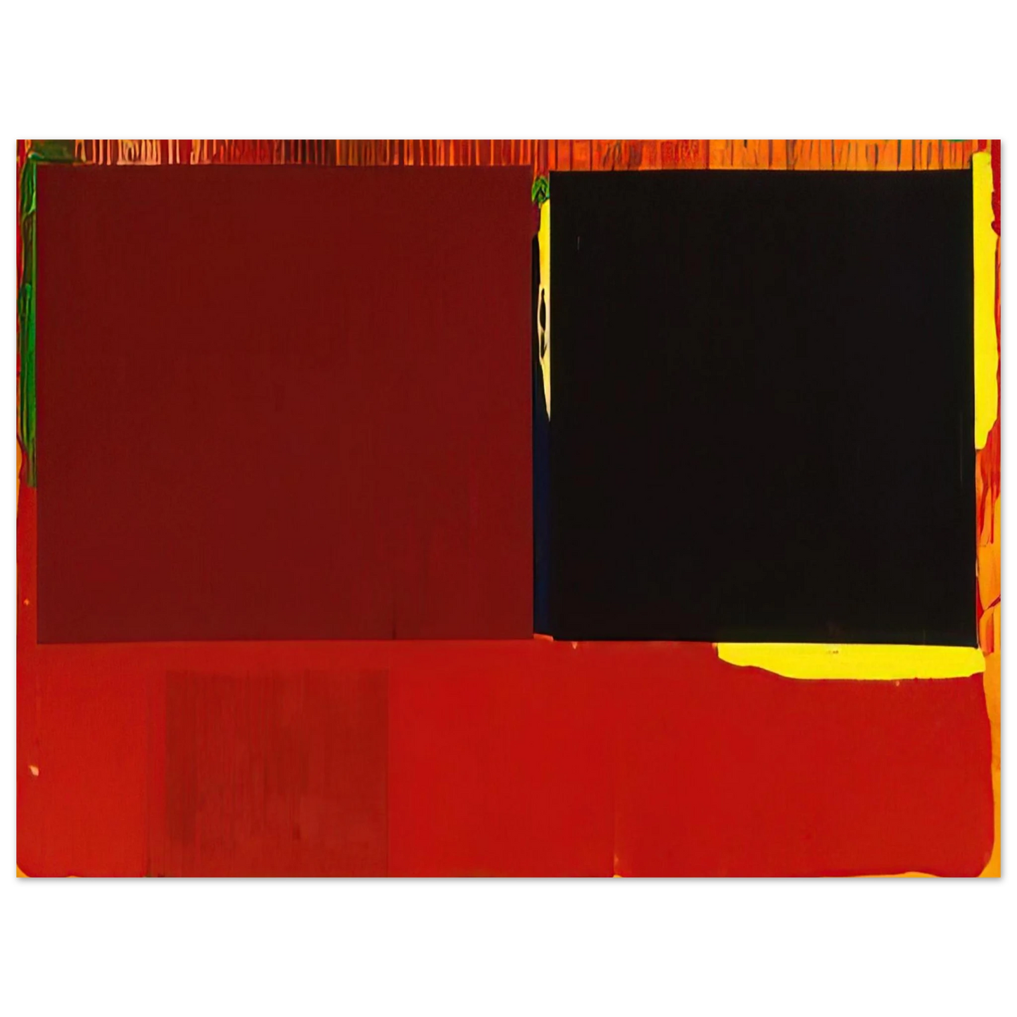 John Hoyland - 29. 03. 60 - 1960 Fine Art Poster - Default Title