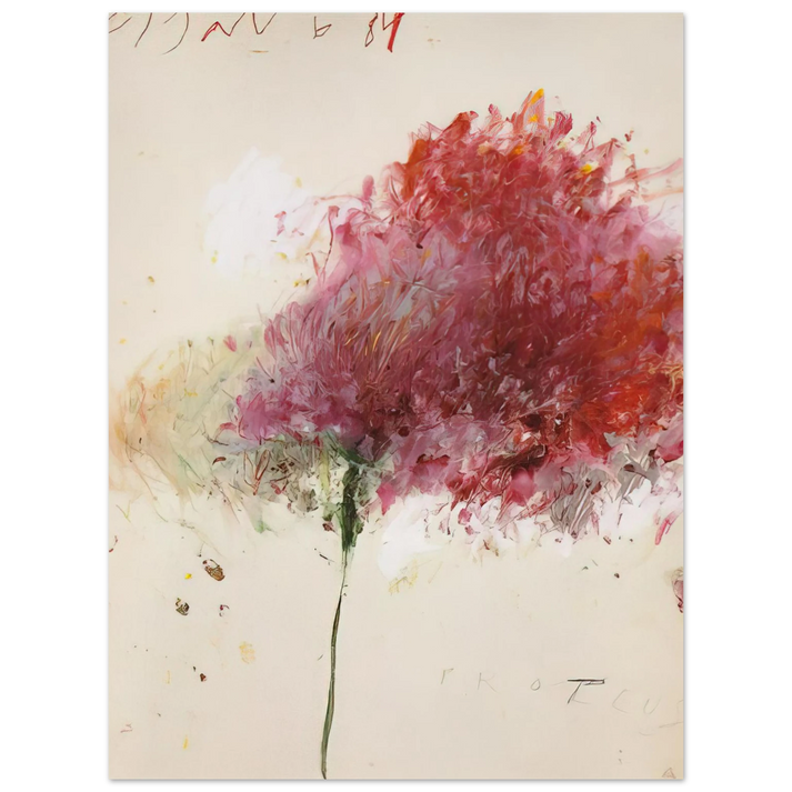 Cy Twombly - Proteus 75x100 cm / 30x40inches Fine Art Poster