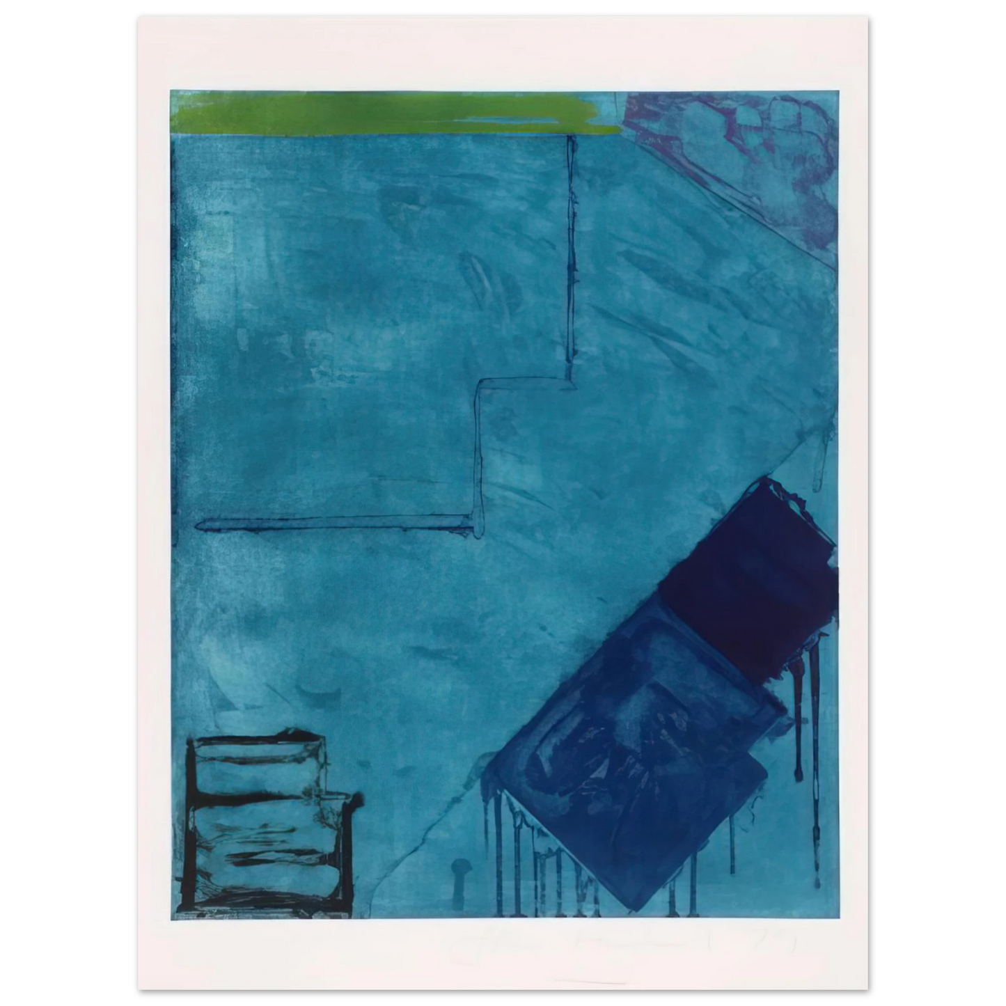 John Hoyland - Rankin - 1979 Fine Art Poster - Default Title