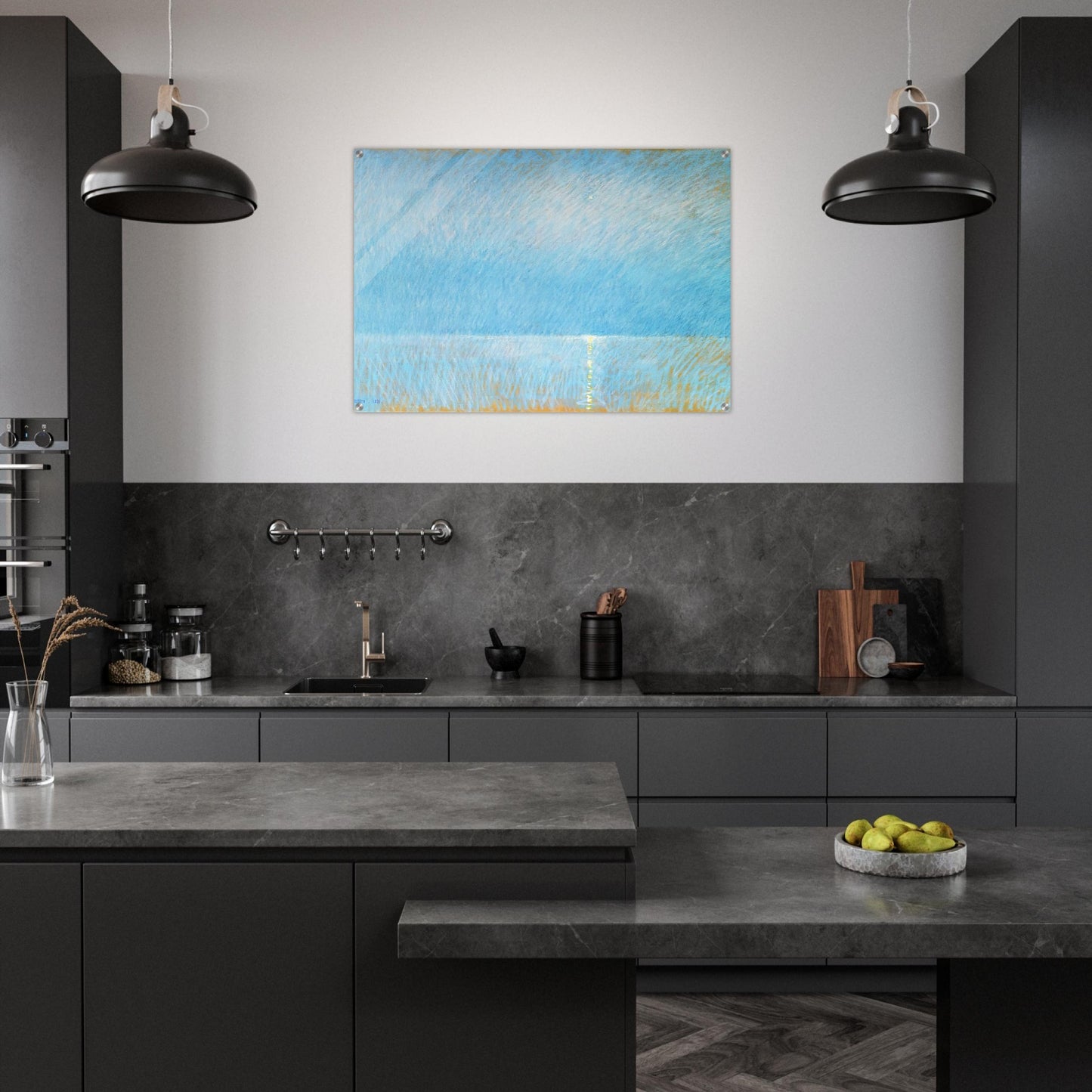 The Evening Star - Childe Hassam Acrylic Print - 70x100 cm / 28x40″ inches | Childe Hassam Wall Art | Childe Hassam Prints