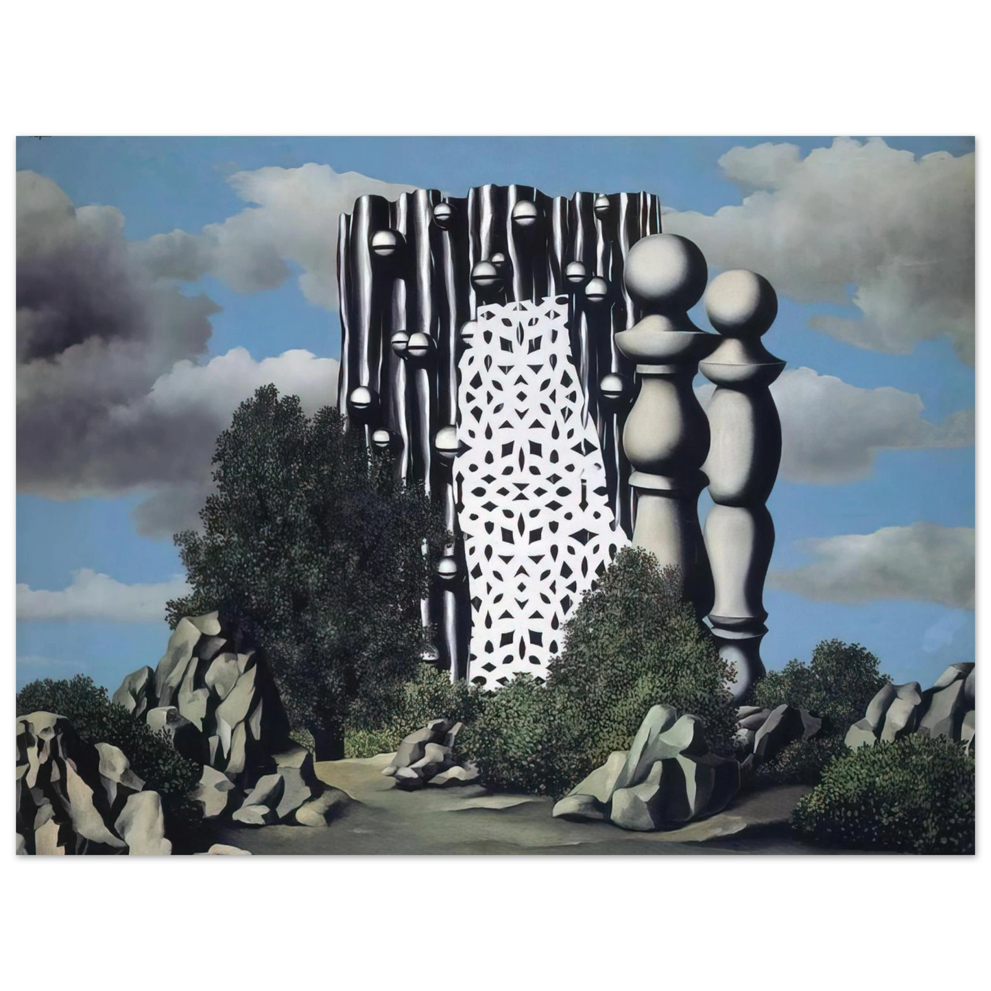 Rene Magritte - ANNUNCIATION 1930 Fine Art Poster - Default Title