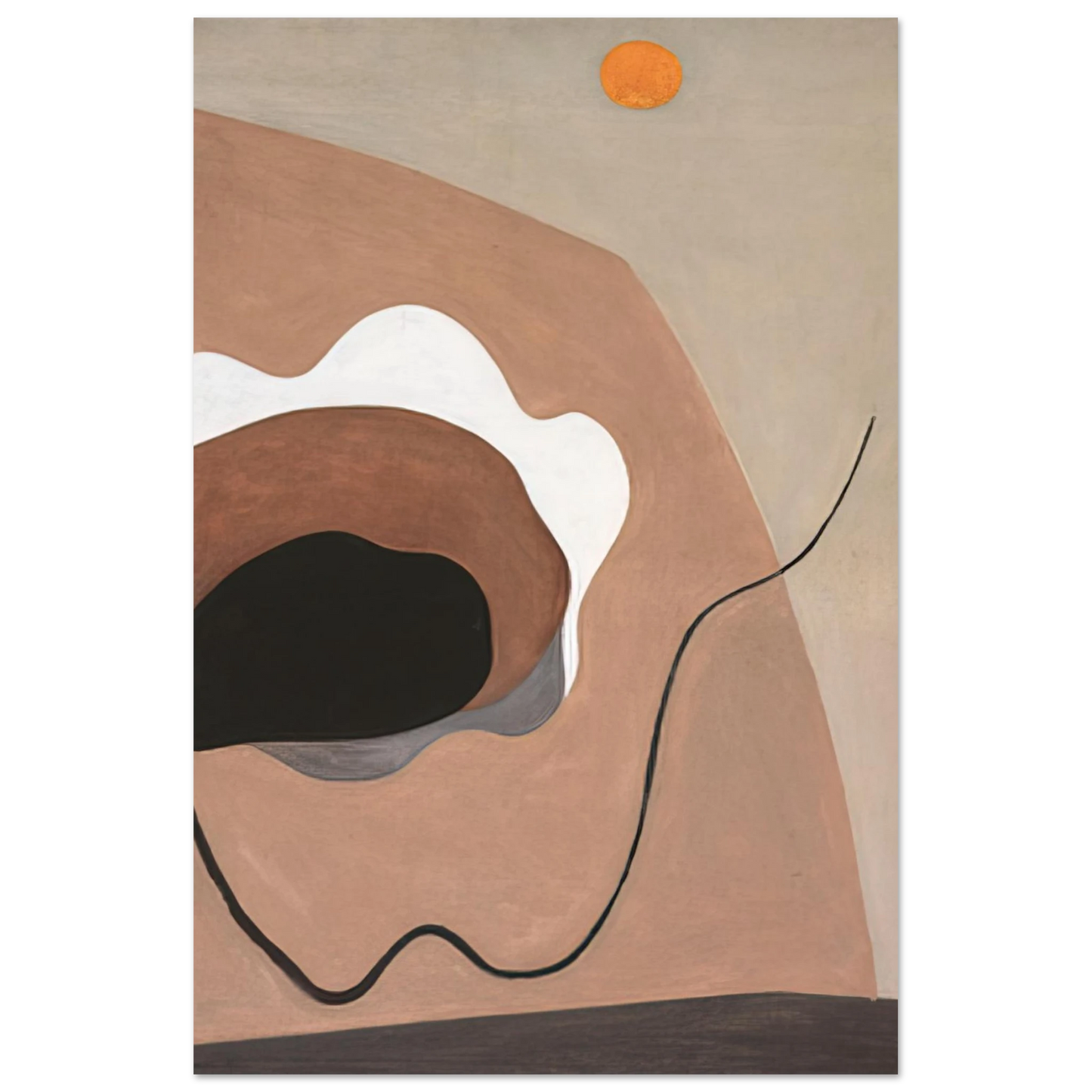 Alexander Calder - UNTITLED 1930 Fine Art Poster - 75x100 cm / 30x40 inches