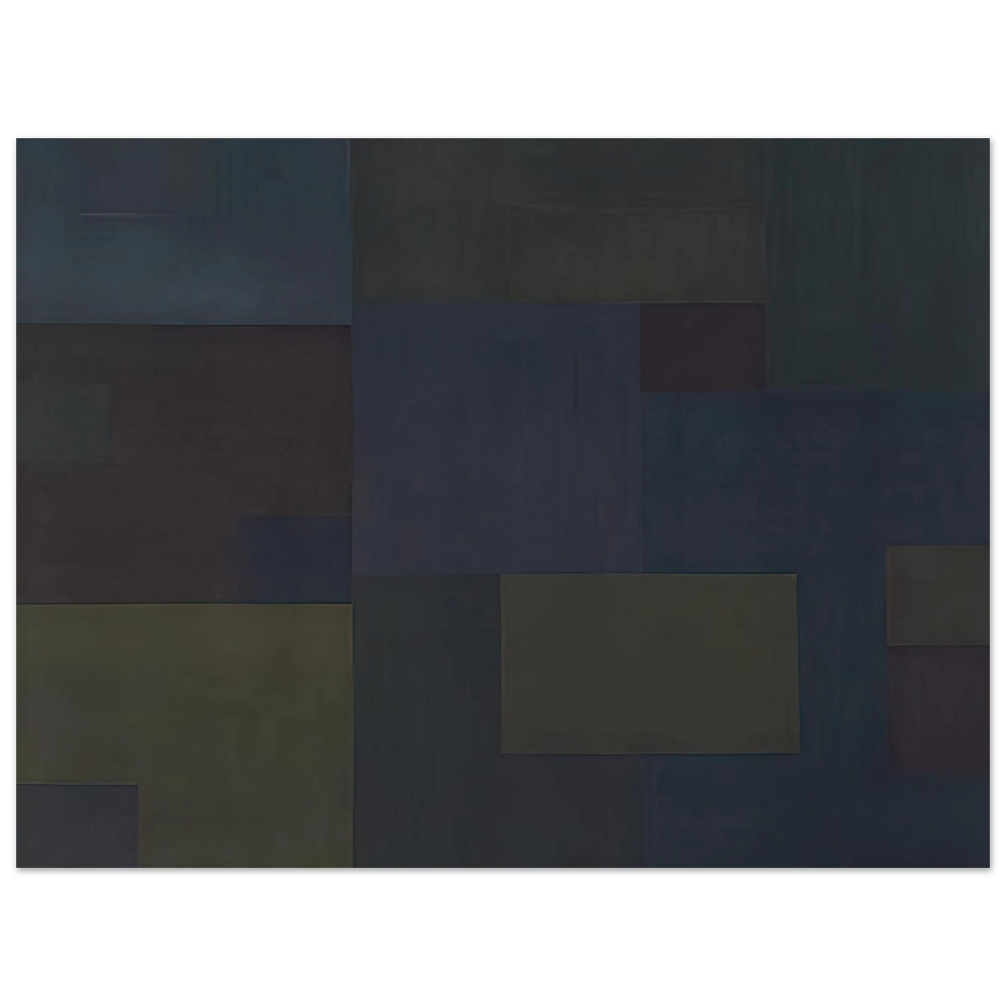 Ad Reinhardt - Number 17 - 1953 Fine Art Poster - Default Title