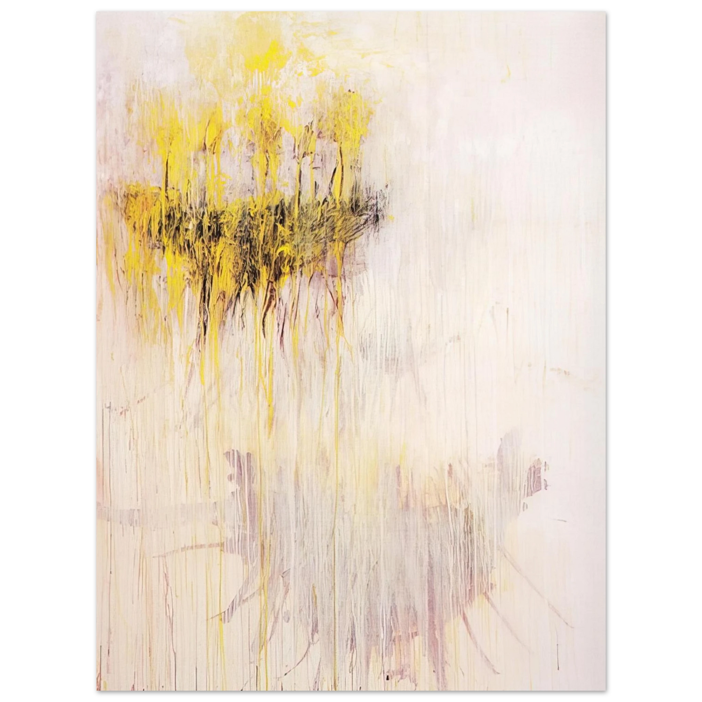 Cy Twombly - Coronation of Sesostris Fine Art Poster - Default Title