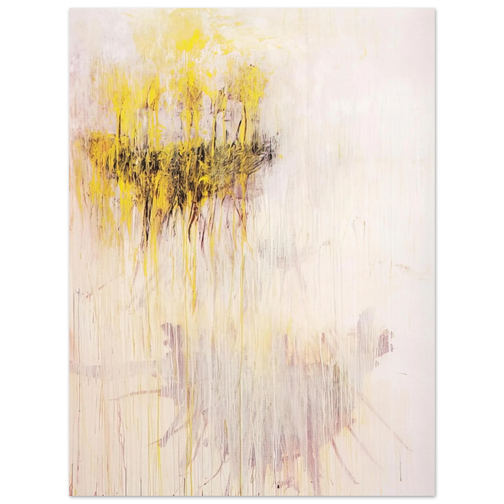 Cy Twombly - Coronation of Sesostris 75x100 cm / 30x40inches Fine Art Poster