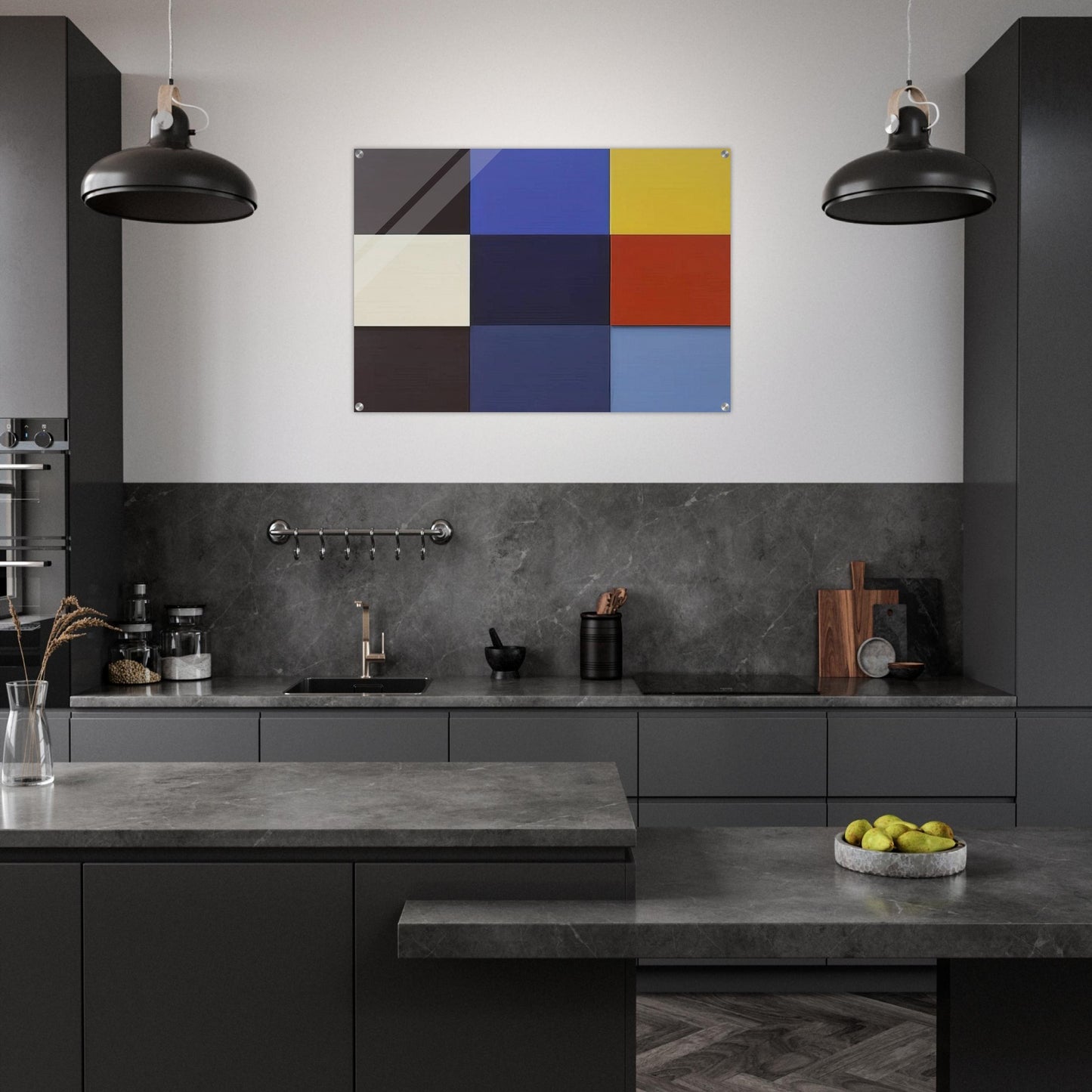 M‚diterann‚e - Ellsworth Kelly Acrylic Print - 70x100 cm / 28x40″ inches