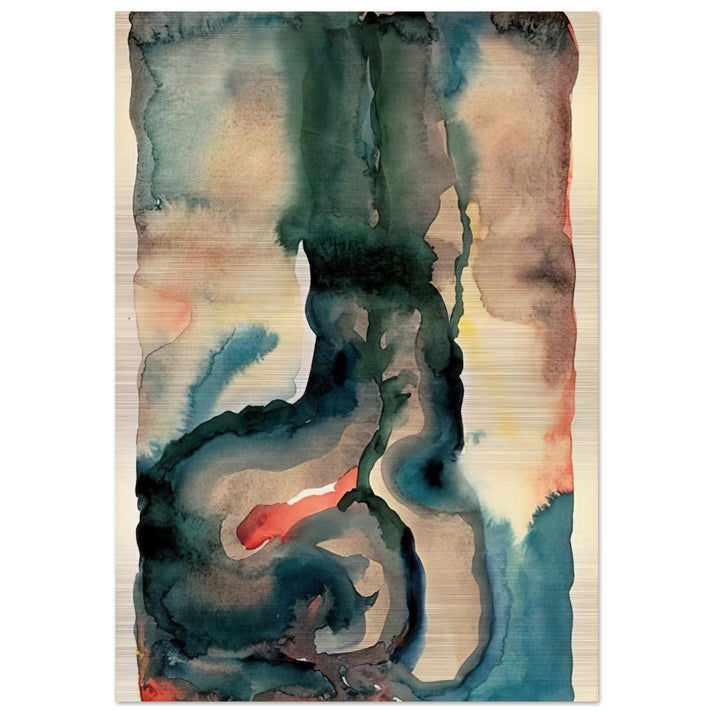 Portrait No. III - Georgia O'Keeffe Brushed Aluminum Print - 70x100 cm / 28x40 inches | Georgia O'Keeffe Aluminum Print | Georgia O'Keeffe Prints