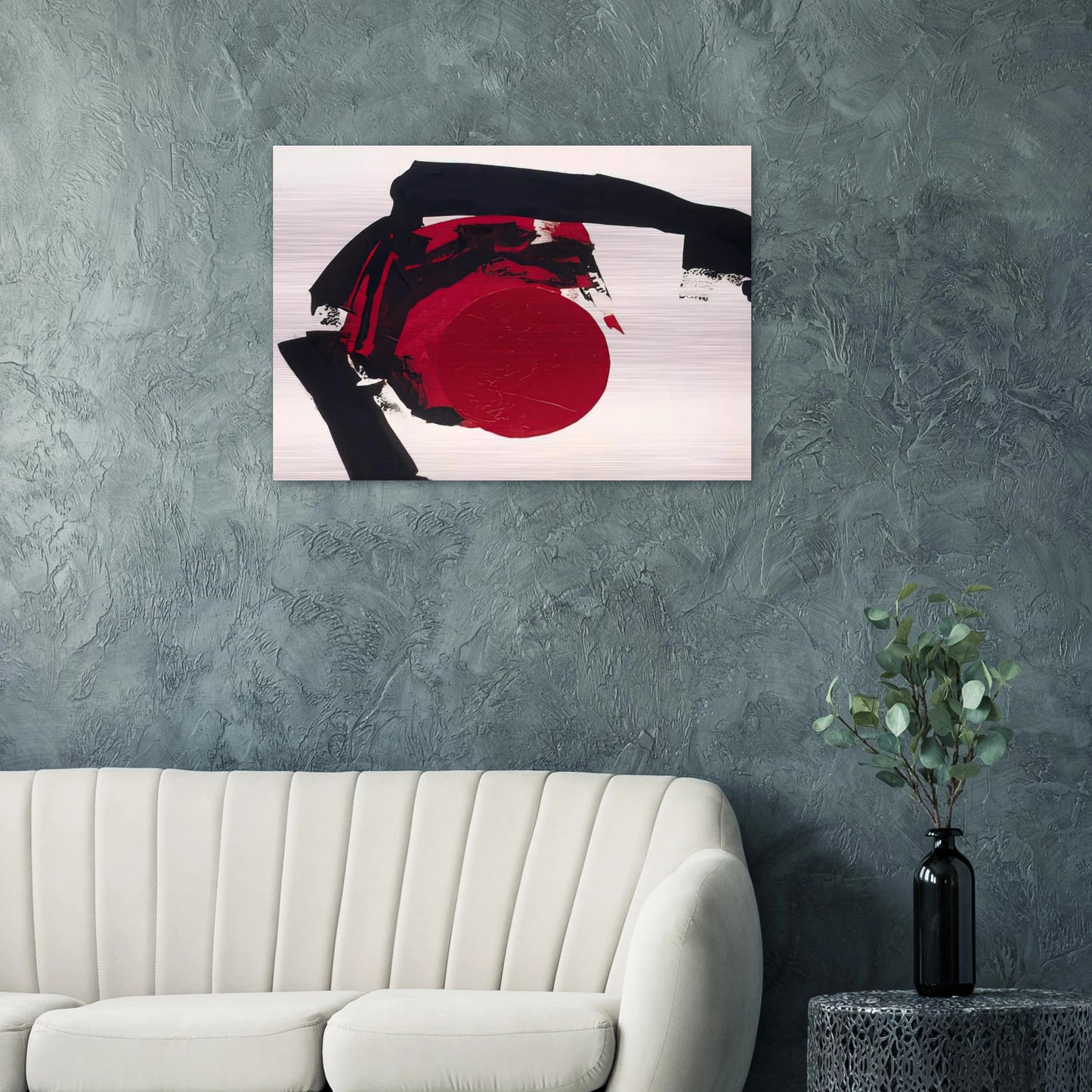 COMPOSITION I - Luis Feito Brushed Aluminum Print - 70x100 cm / 28x40 inches | Luis Feito Aluminum Print | Luis Feito Prints