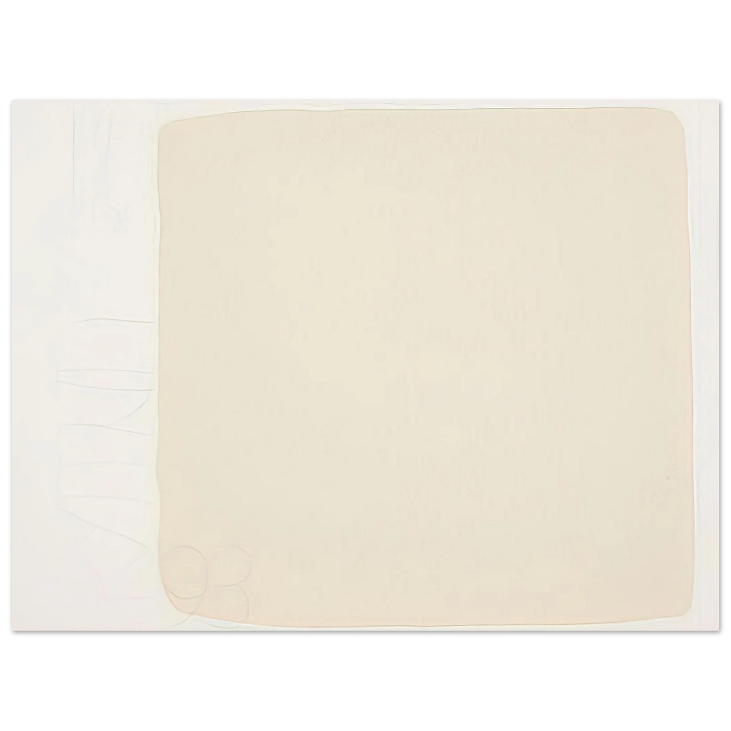 Robert Ryman - Untitled, from BAM III Fine Art Poster - Default Title