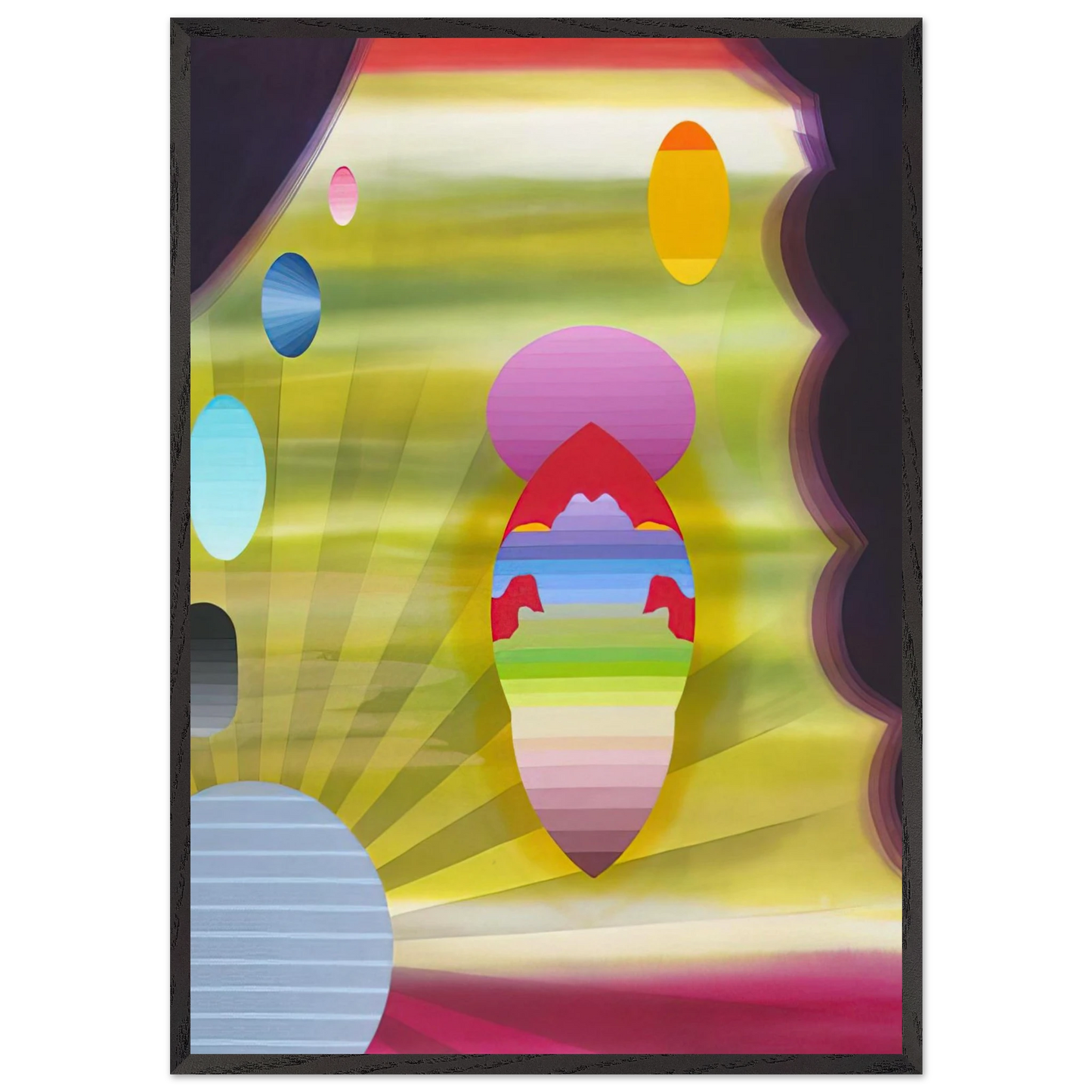 Roland - 2010 - Stephen Mueller Framed Art Print – Black Wooden Frame - Default Title - -Framed Art Print