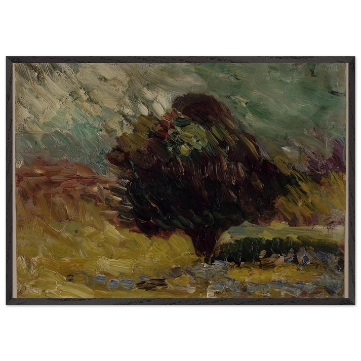 THE OLIVE - Henri Matisse 70x100 cm / 28x40 inches Framed Art Print – Black Wooden Frame