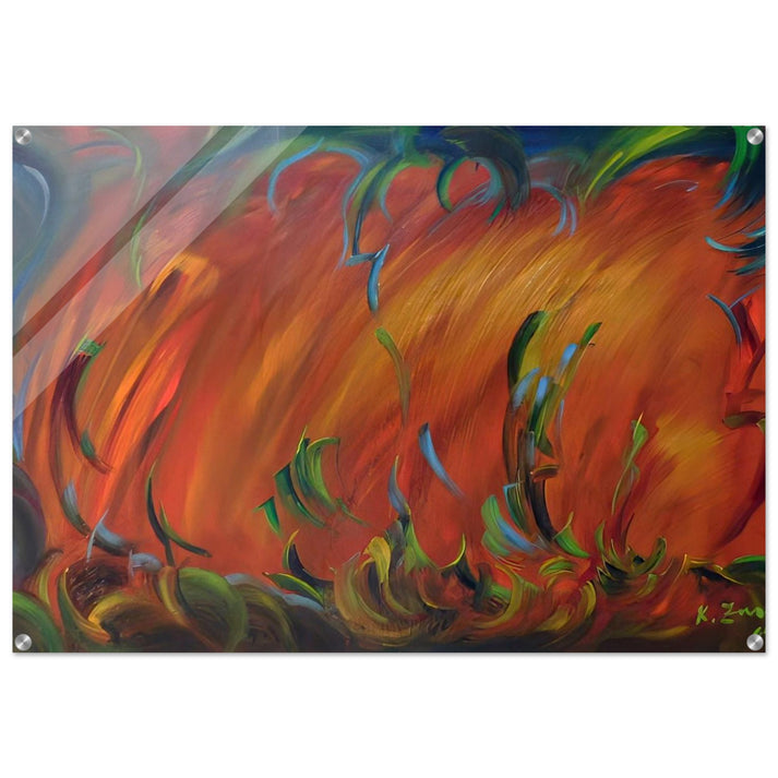 Evening - Konrad Zuse Acrylic Print - 70x100 cm / 28x40″ inches