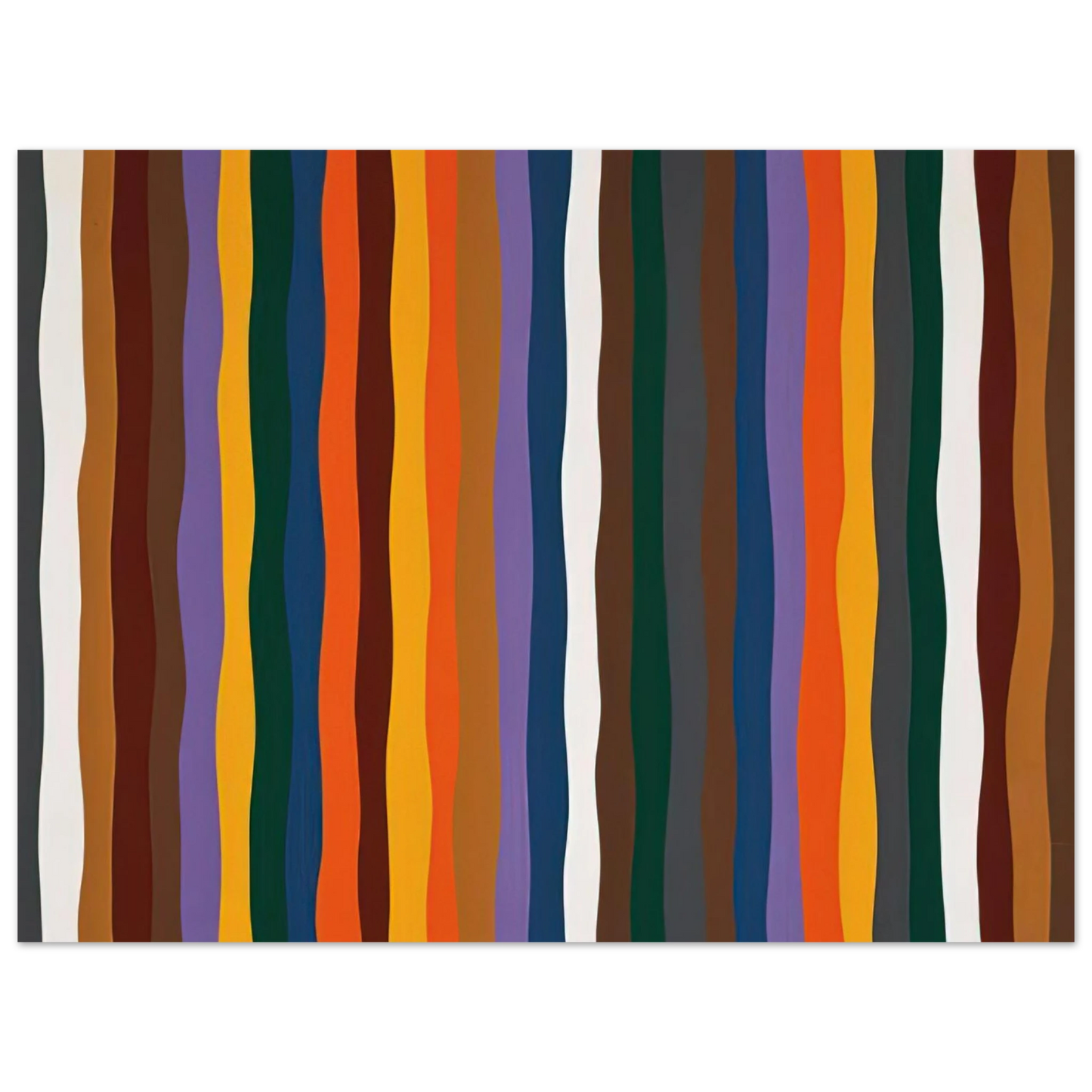 Karl Benjamin - #20 - 1977 Fine Art Poster - Default Title