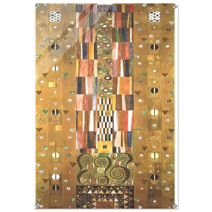 DESIGN FOR THE STOCLETFRIES - Gustav Klimt Acrylic Print - 70x100 cm / 28x40″ inches