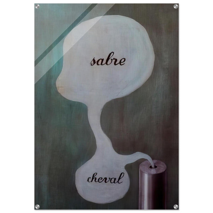 THE TREE OF KNOWLEDGE 1929 - Rene Magritte Acrylic Print - 70x100 cm / 28x40″ inches