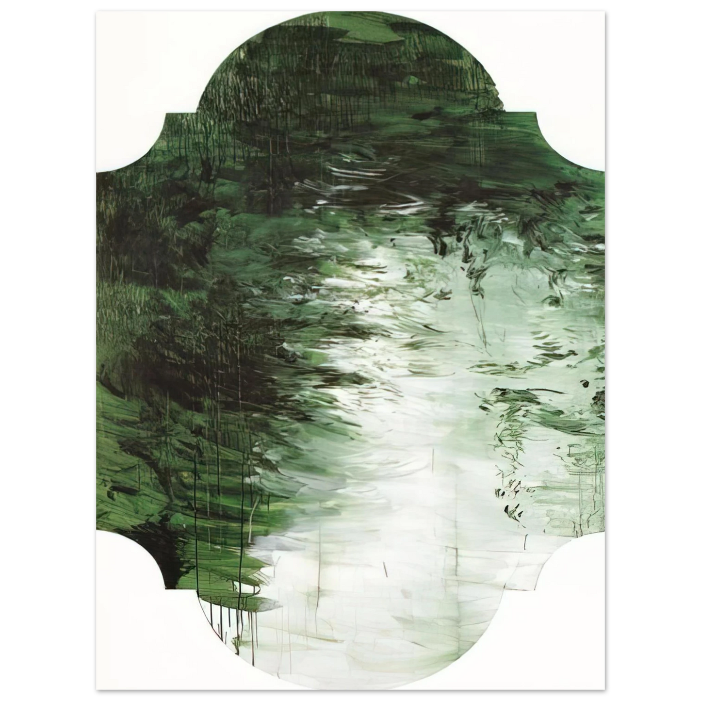 Cy Twombly - Untitled Part V Fine Art Poster - Default Title