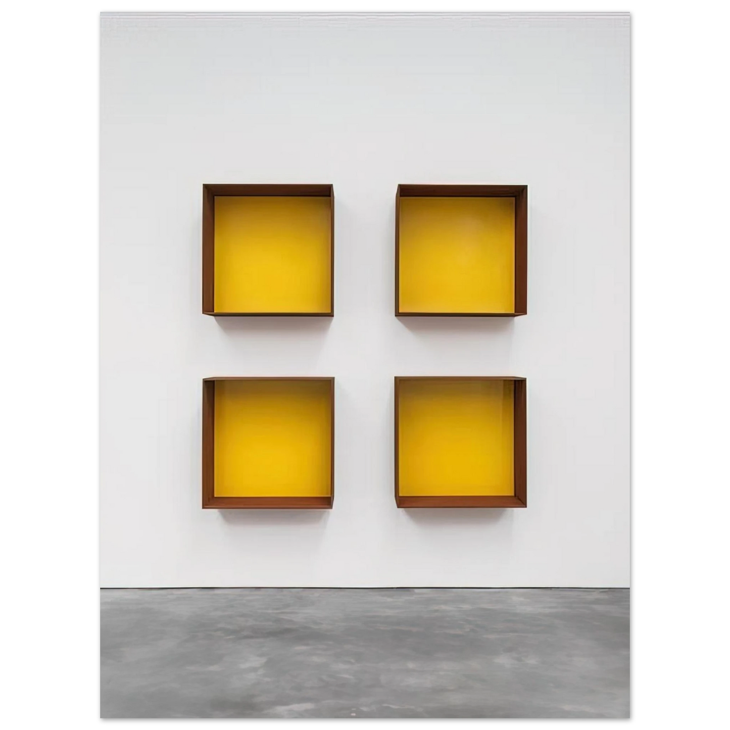 Donald Judd - Untitled JUDDO0243A - 1991 Fine Art Poster - Default Title