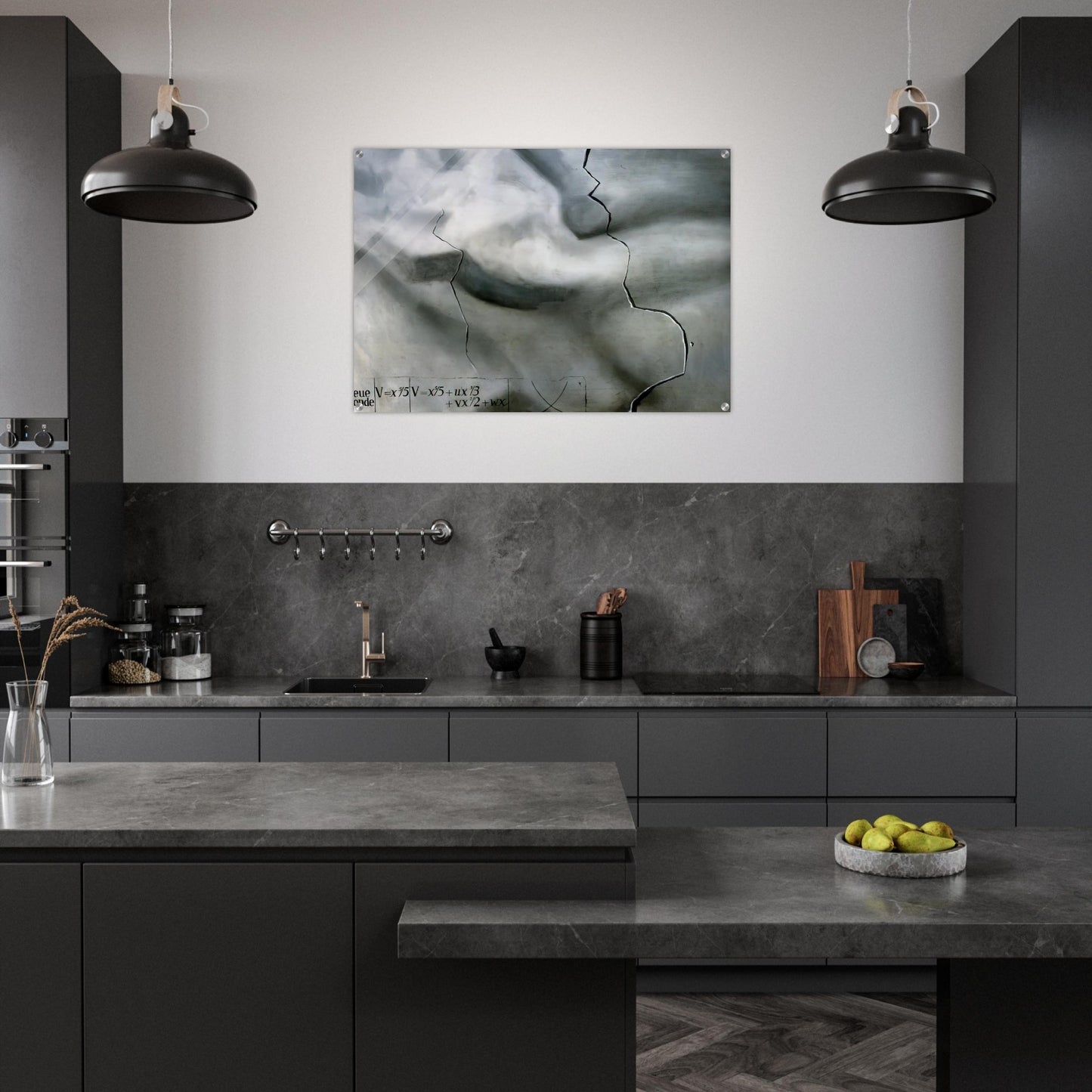 TOPOLOGICAL ABDUCTION OF EUROPE HOMAGE TO RENE THOM - Salvador Dali Acrylic Print - 70x100 cm / 28x40″ inches | Salvador Dali Wall Art | Salvador Dali Prints