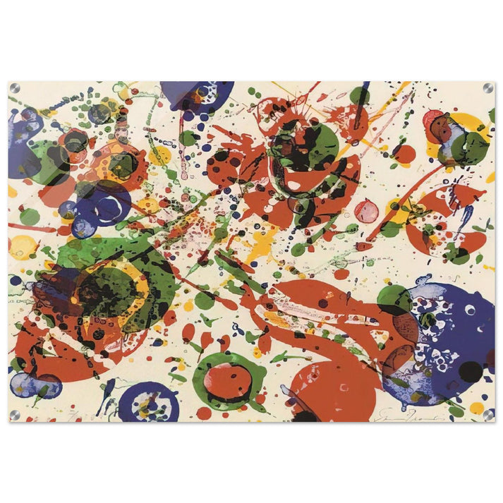 Untitled from Pasadena Box Lembark L60 - Sam Francis Acrylic Print - 70x100 cm / 28x40″ inches