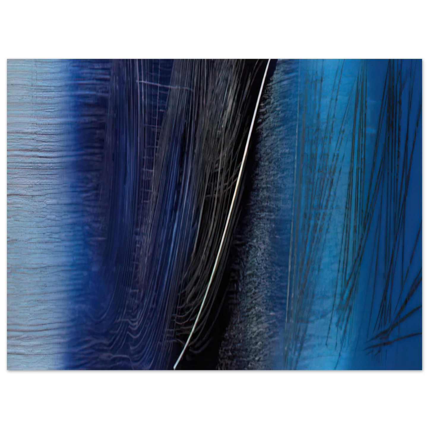 Hans Hartung - Untitled T1962-L7 - 1962 Fine Art Poster - Default Title