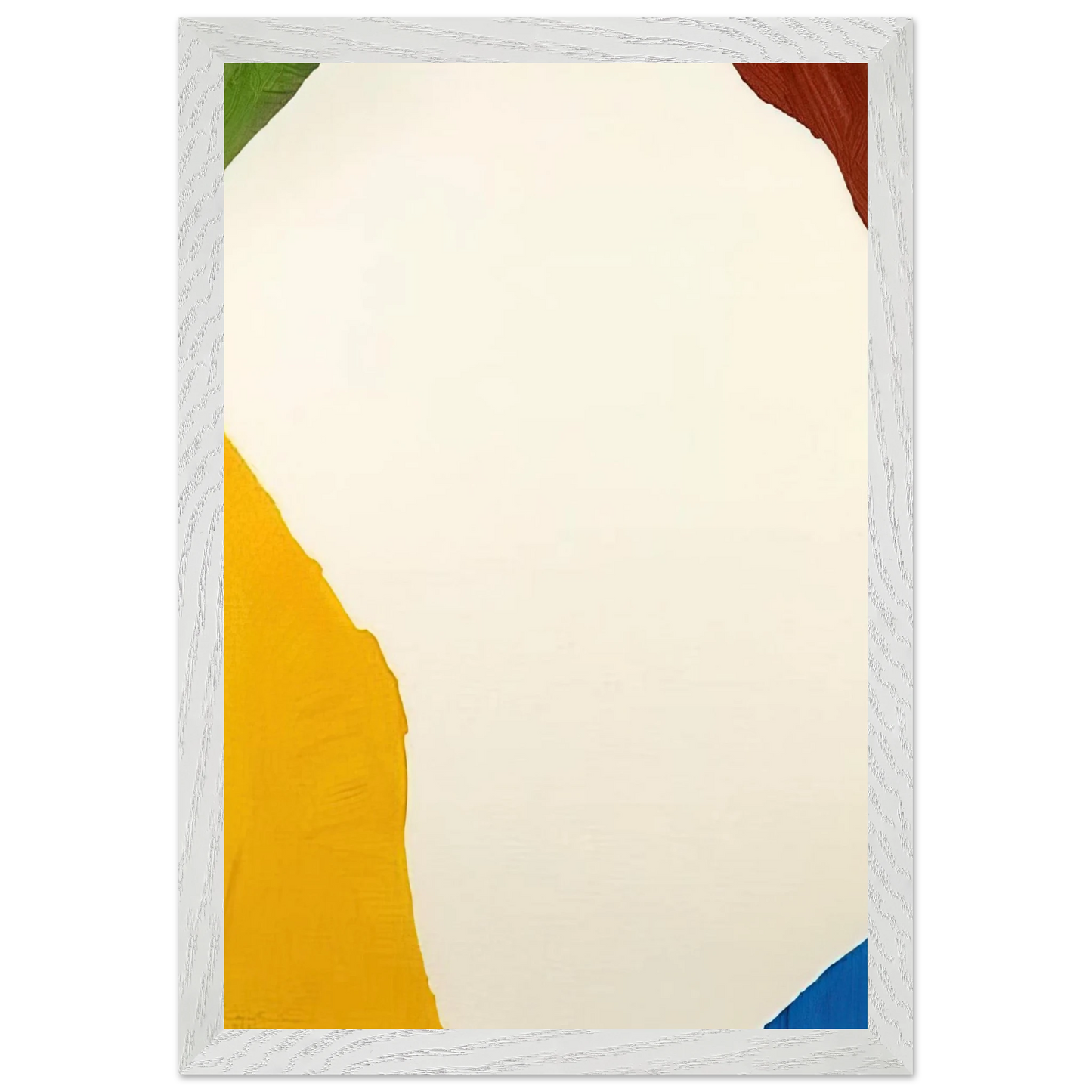 Helen Frankenthaler - Wind Directions - 1970 Wall art - 45x60 cm / 18x24 inches - Premium Wooden Framed Poster With Fine Art Paper - Black frame