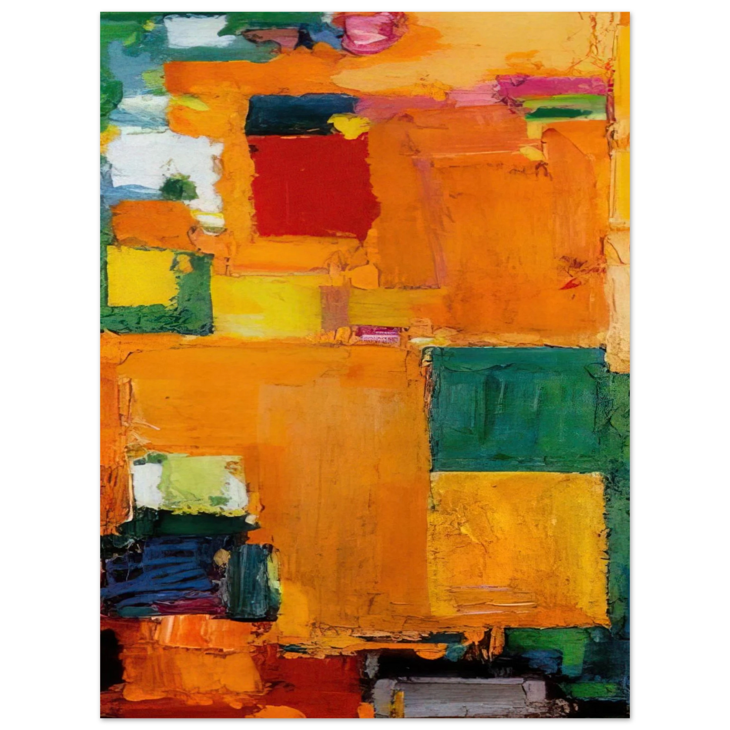 Hans Hofmann - Kaleidos Fine Art Poster - Default Title