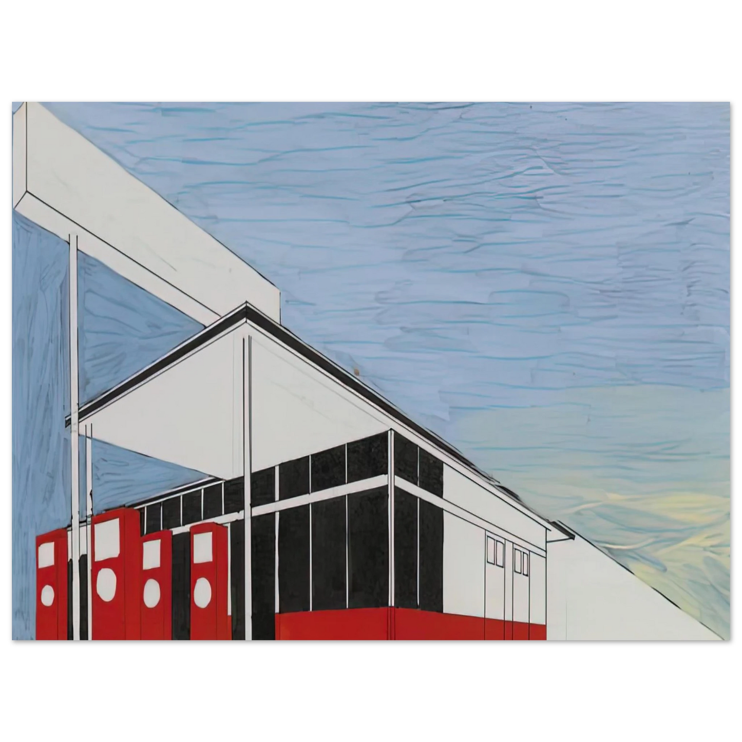 Edward Ruscha - STANDARD STUDY 3 1963 Fine Art Poster - Default Title