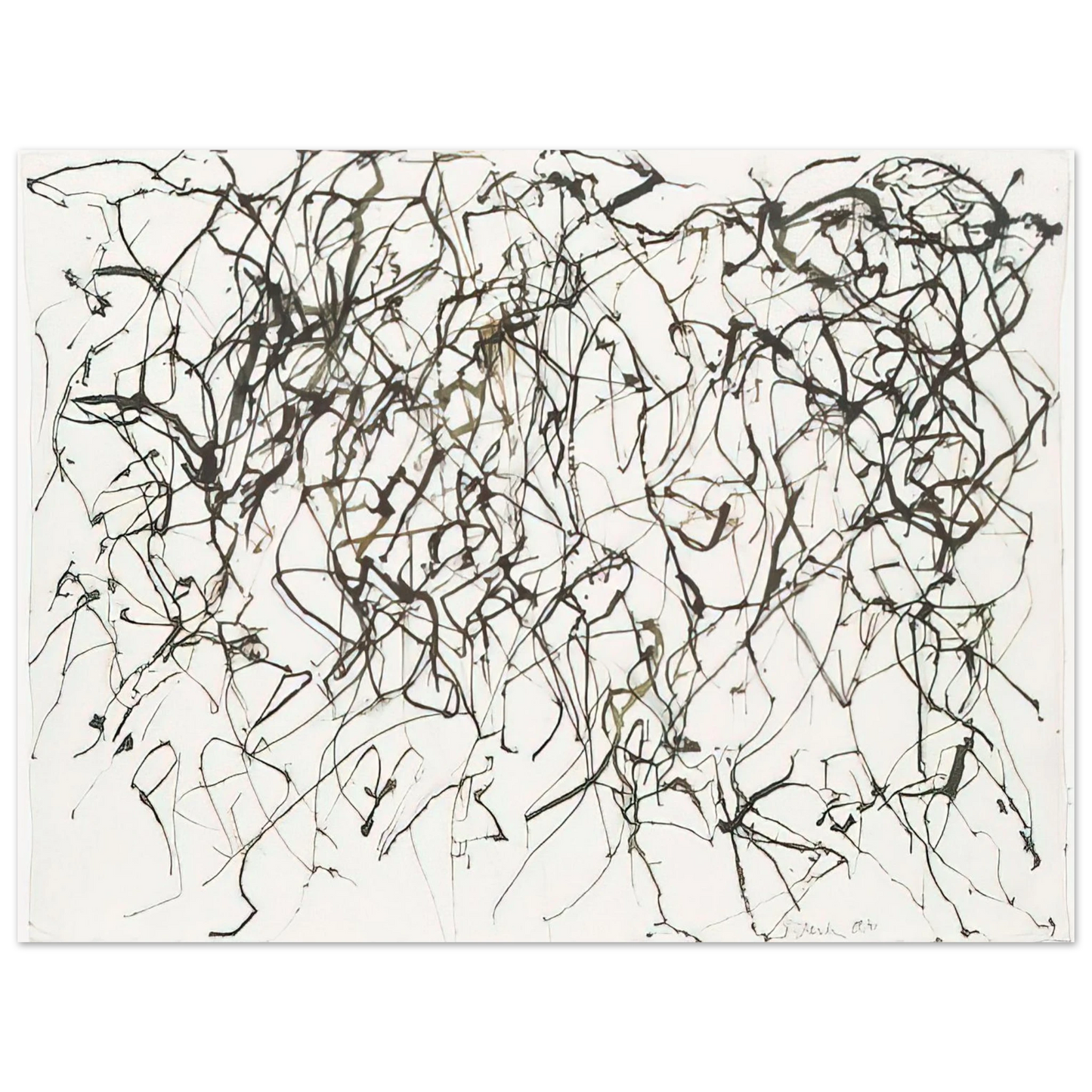 Brice Marden - St. Barts 10 - 1991 Fine Art Poster - Default Title