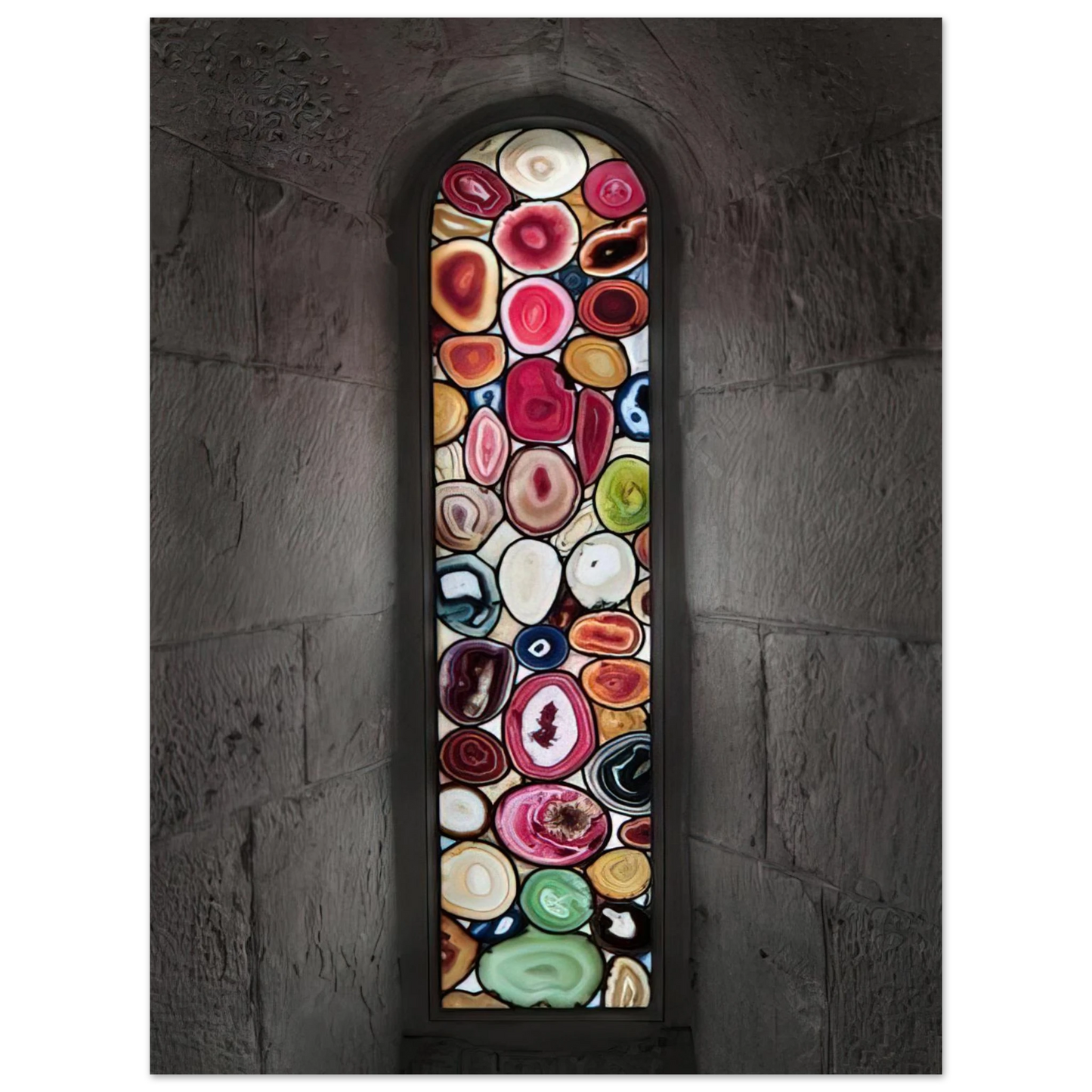 Sigmar Polke - AHATFENSTER 2009 2 Fine Art Poster - Default Title