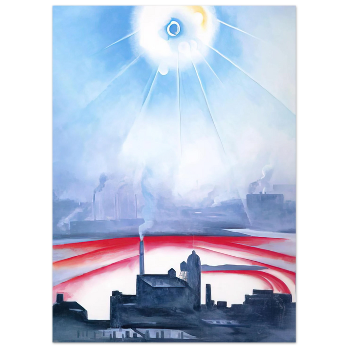 Georgia O'Keeffe - East River No 1 Fine Art Poster