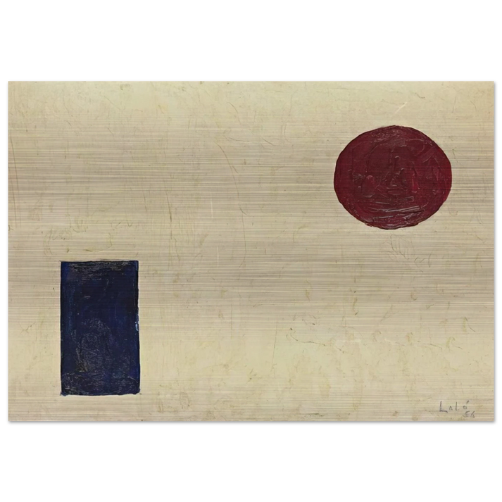 Edmondson #1 - 1956 1 - Lolo Soldevilla Brushed Aluminum Print - 70x100 cm / 28x40 inches | Lolo Soldevilla Aluminum Print | Lolo Soldevilla Prints